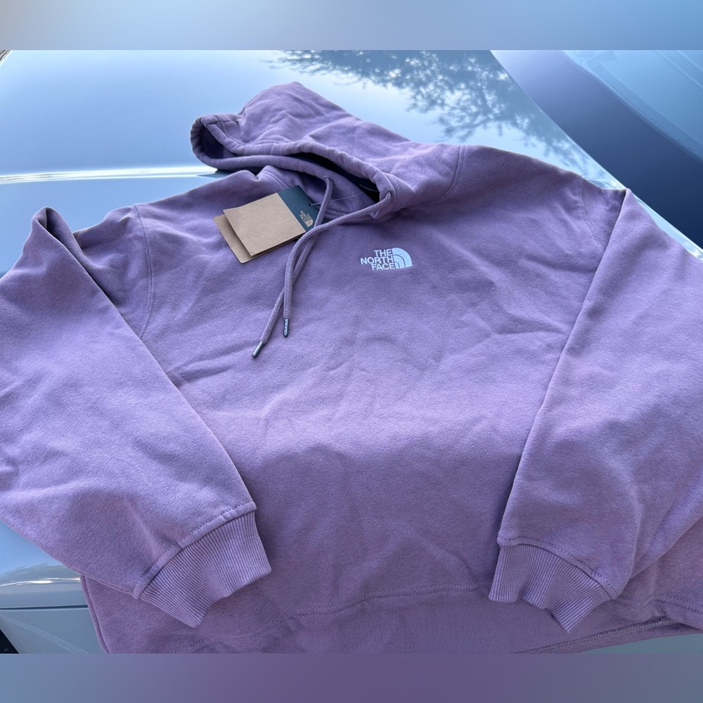 The North Face hoodie, women’s XL purple/lavender short